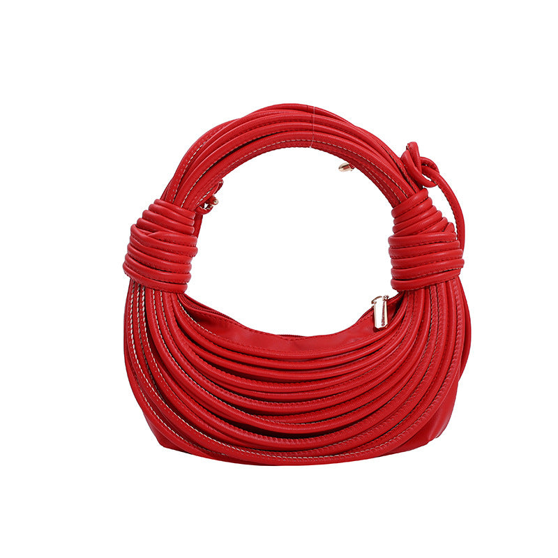 Niche Design New Fashion Personality Ramen Knot Armpit Bag Trend  All-In-One Shoulder Bag
