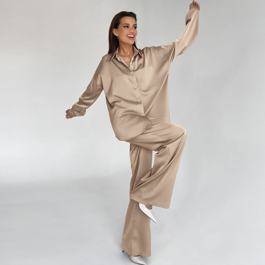 Comfortable Relaxed Lapel Sag Suit & Senior Pants