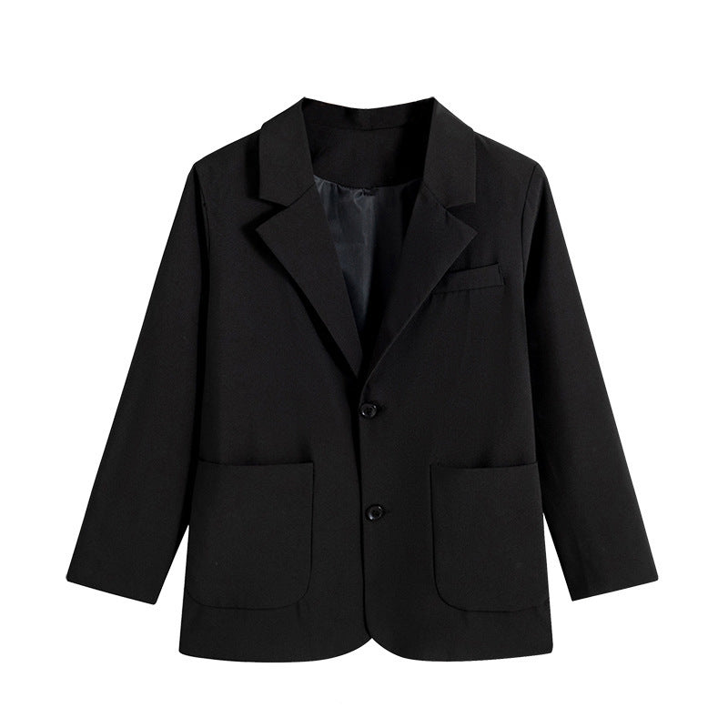 Autumn And Winter Casual Suit Jacket Male Dk Loose Top Plankton Handsome Small  Suit