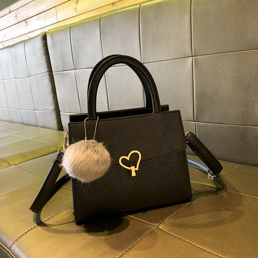 Senior Sense Small Bag Female New Fashion Version Of Texture Crossbody Bag Chain  Fashion Small Square Bag