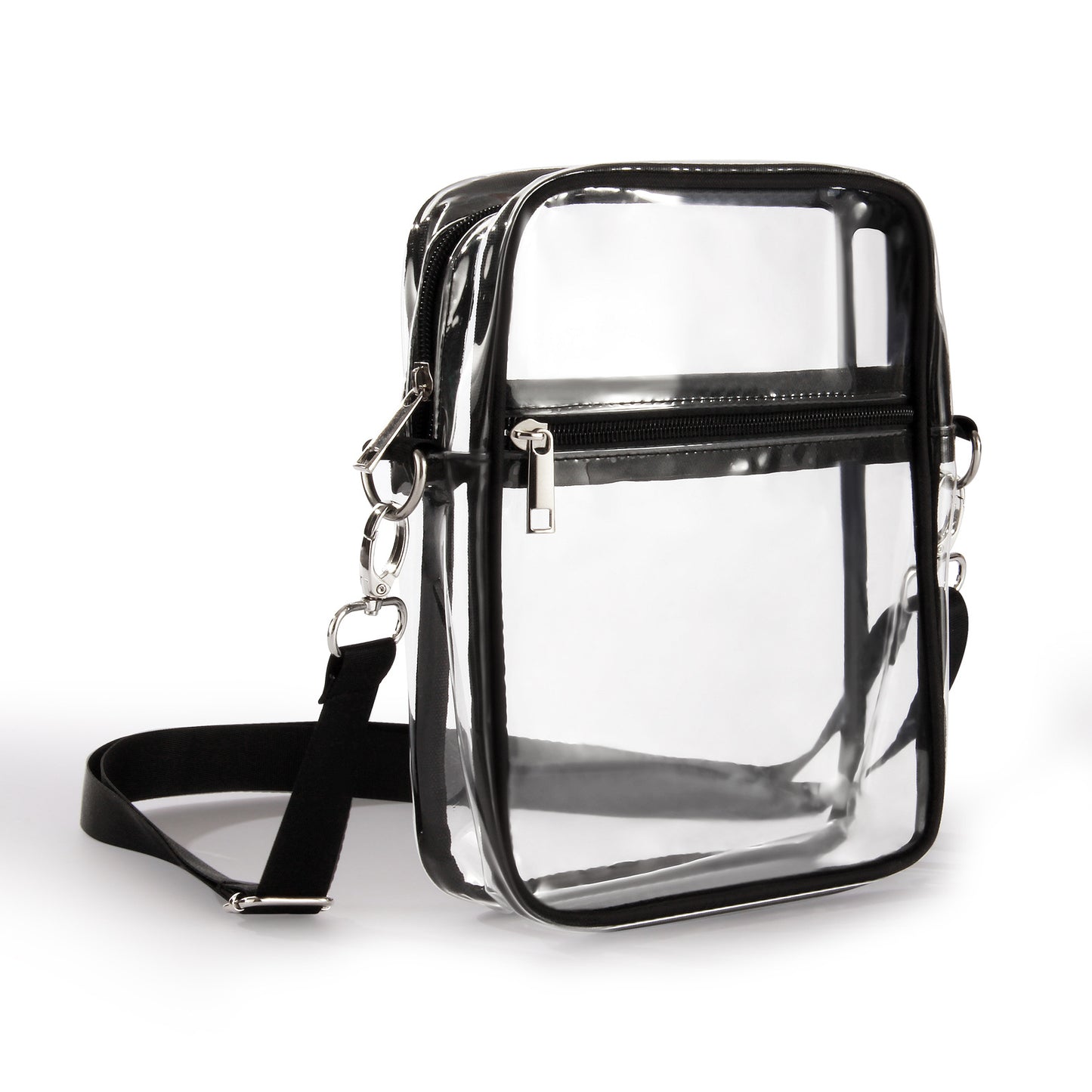 Pvc Single Shoulder Transparent Crossbody Bag Female Jelly Bag All Simple Waterproof Small Square Bag