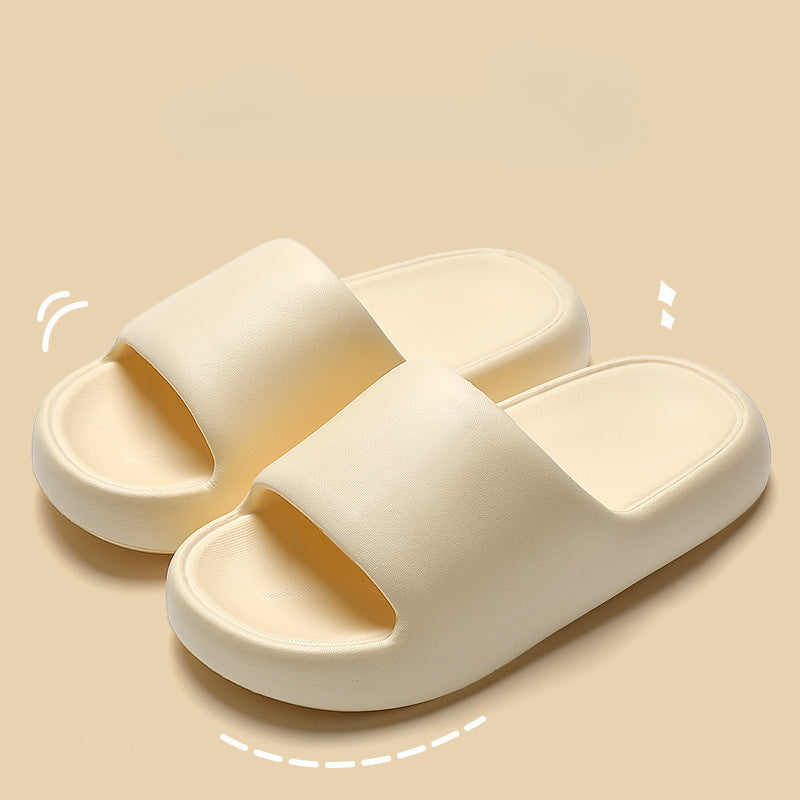 Eva Step On Poop Feeling Thick Soles Anti-Slip Deodorant Outdoor Wear Men And Women Couples Home With Slippers