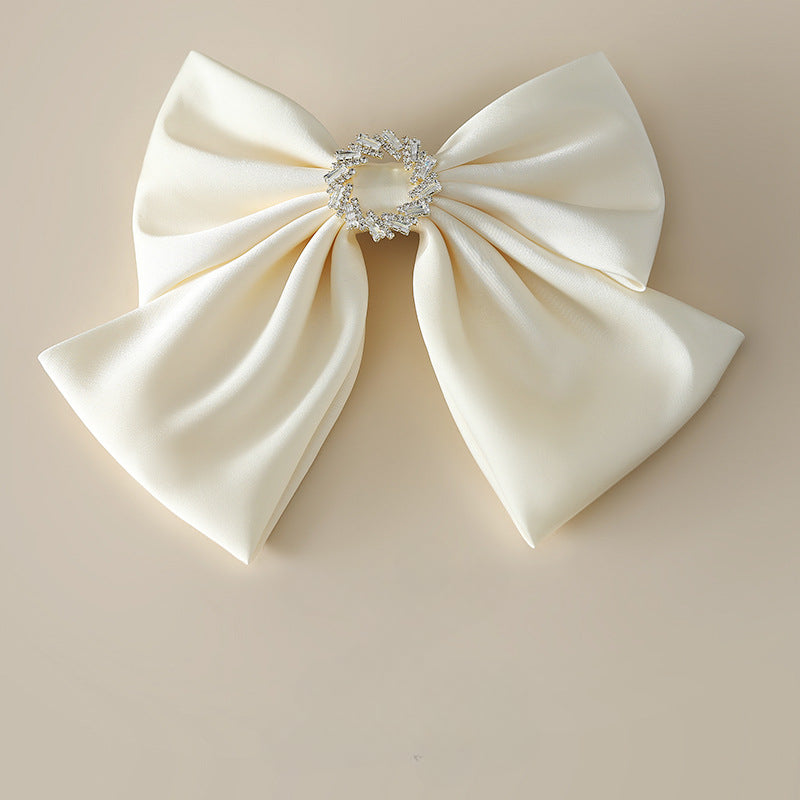 Black Bow Hair Accessories Spring Clip Top Clip Accessories