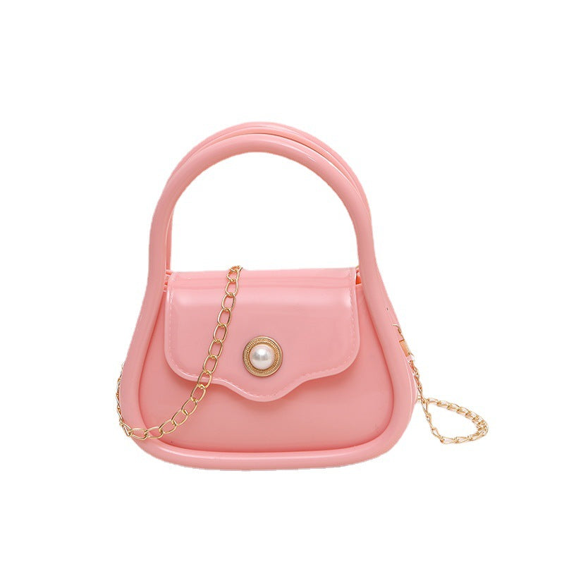 Niche Design Jelly Bag New Chain Bag that Doubles as a Single Shoulder and Crossbody Bag