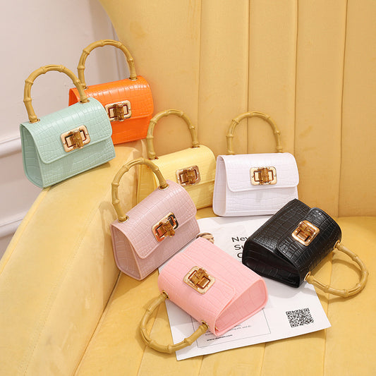 Bag Niche Design Crocodile Jelly Bag Bamboo Bag Women's Crossbody Bag Fashion Chain Bag Bamboo Bag