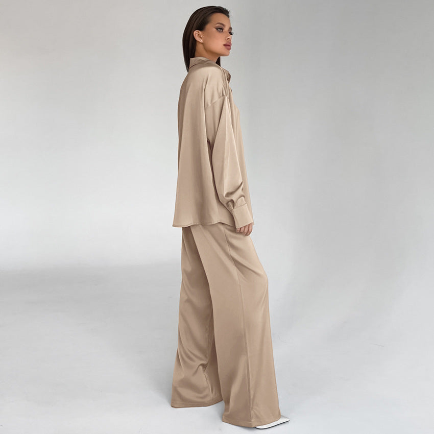 Comfortable Relaxed Lapel Sag Suit & Senior Pants