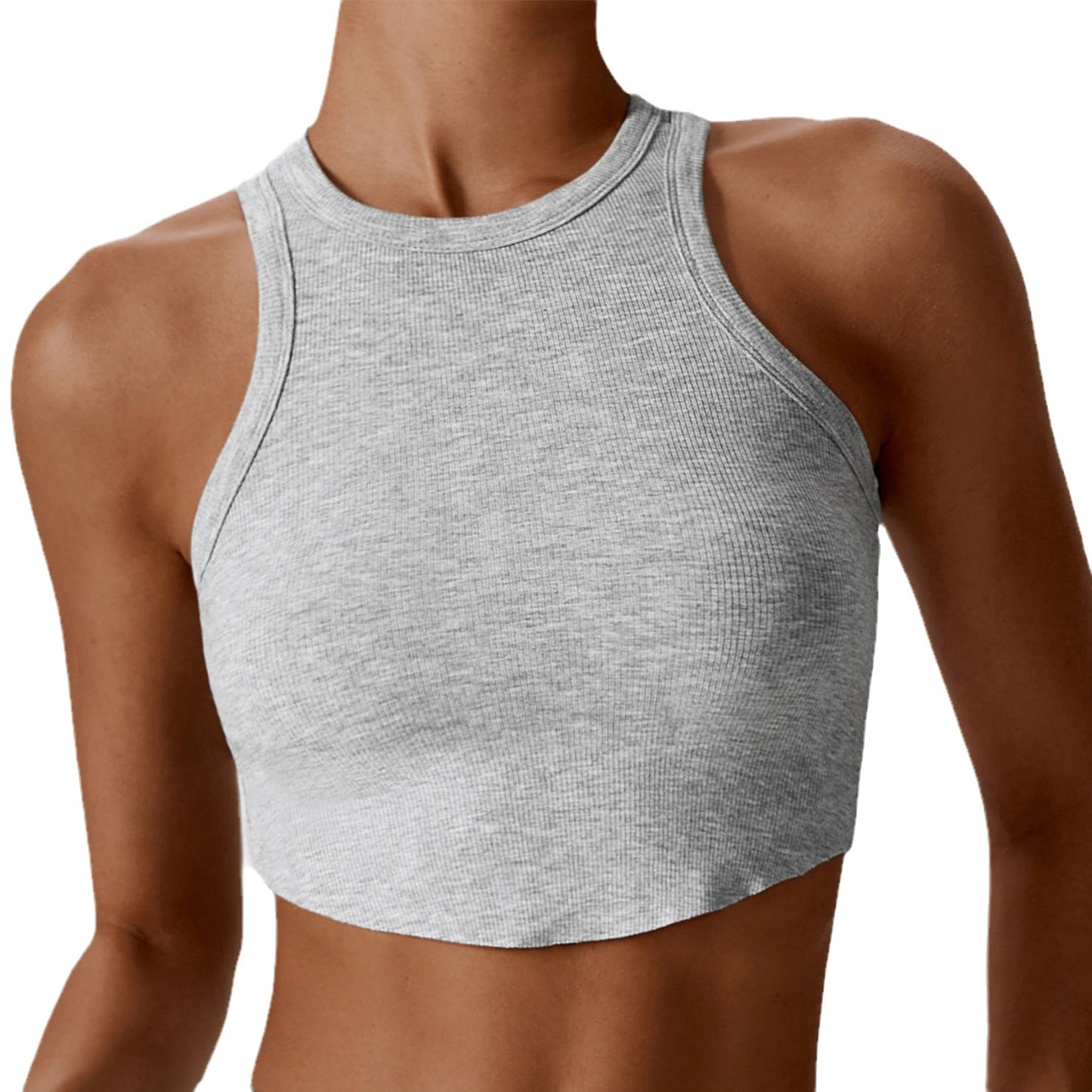 Tight Back Yoga Wear Breathable Sports Vest H T Shirt With Sleeveless Fitness Top Female