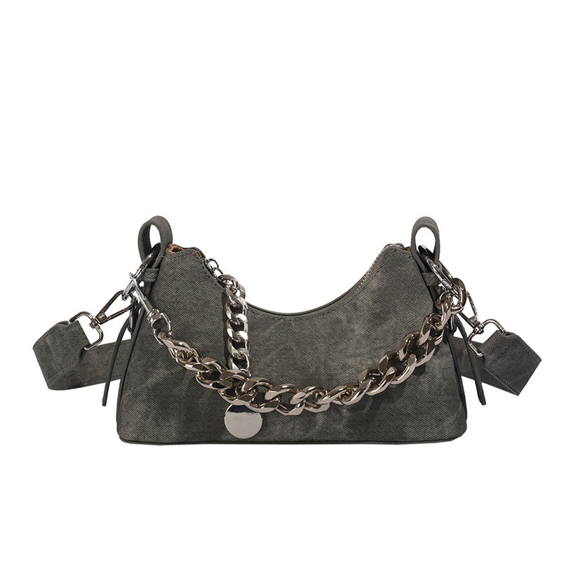 Women's Shoulder Bag Casual Chain Crossbody Bag Hobos Handbag
