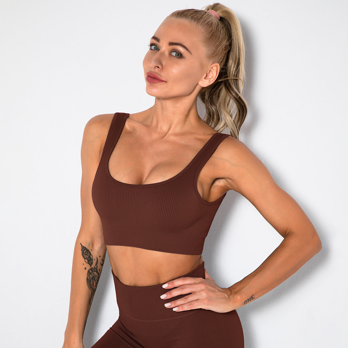New Seamless Sports Underwear Women's Quick-Drying Bra Shockproof Yoga Running Fitness Bra Vest