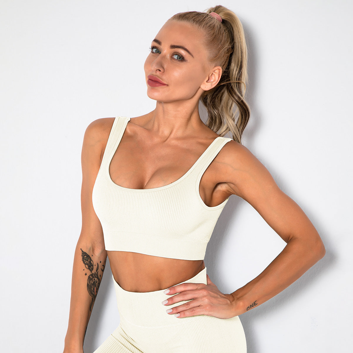 New Seamless Sports Underwear Women's Quick-Drying Bra Shockproof Yoga Running Fitness Bra Vest