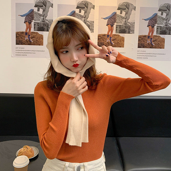 Sweater Women New Autumn And Winter Long Sleeves In The Neck With Slim Version Of The Base Shirt Half Turtleneck Pullover Knitwear